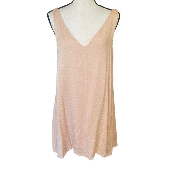 Lulus Blush Pink Swing Dress, Large - Picture 1 of 8